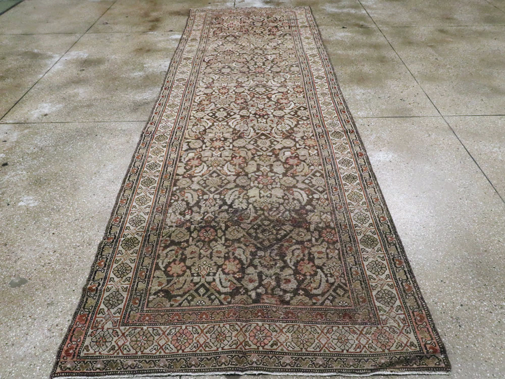Antique Persian Malayer Runner, No.21556 - Gsblank