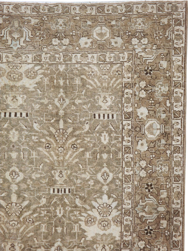 Antique Persian Tabriz Carpet, No.21558 - Gsblank