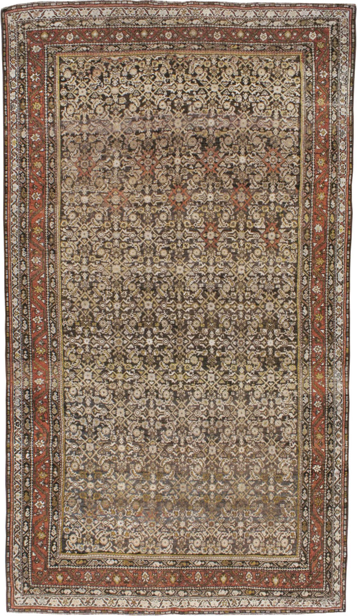 Antique Persian Kurdish Rug, No.21560 - Gsblank