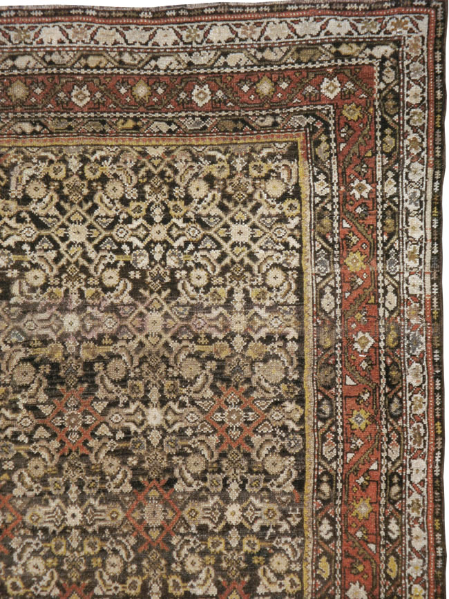 Antique Persian Kurdish Rug, No.21560 - Gsblank
