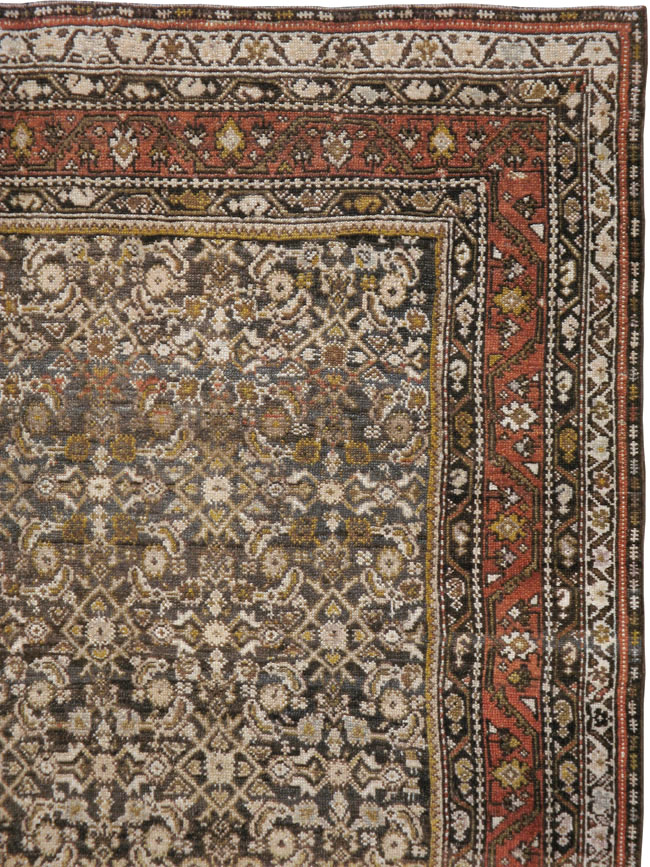 Antique Persian Kurdish Rug, No.21560 - Gsblank