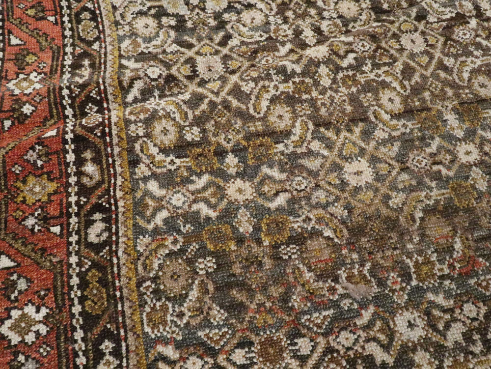 Antique Persian Kurdish Rug, No.21560 - Gsblank