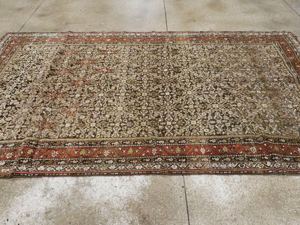 Antique Persian Kurdish Rug, No.21560 - Gsblank