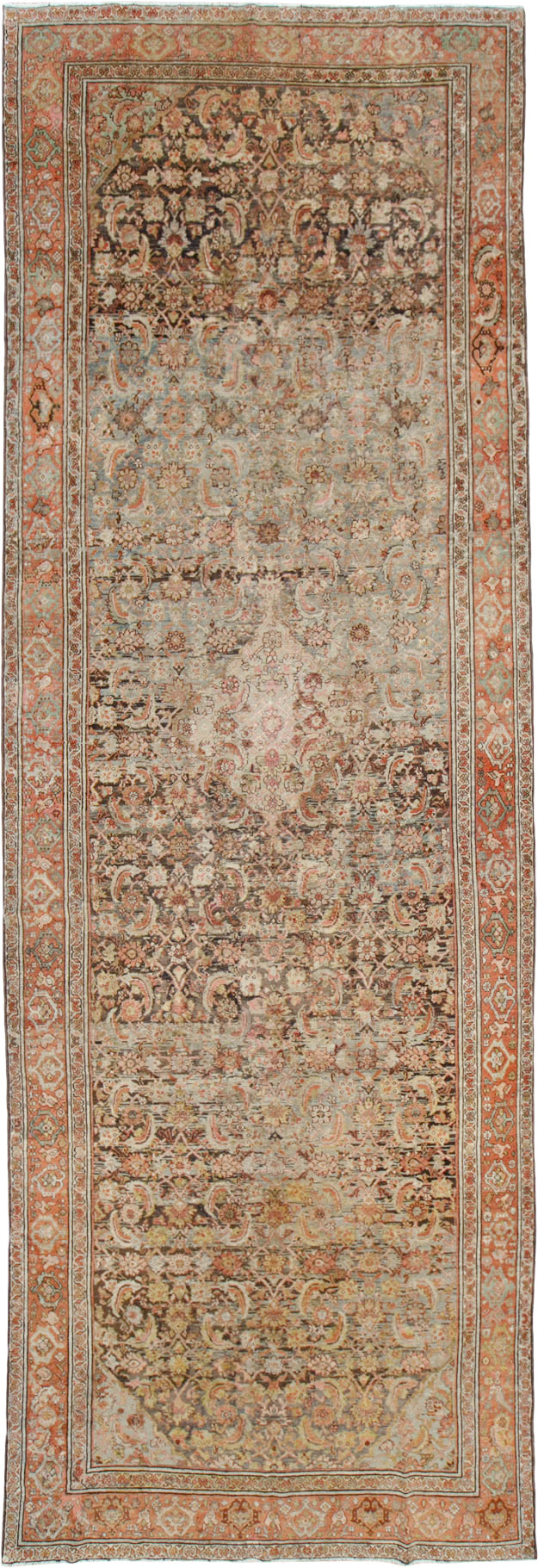 Vintage Persian Malayer Gallery Carpet, No.21562 - Gsblank