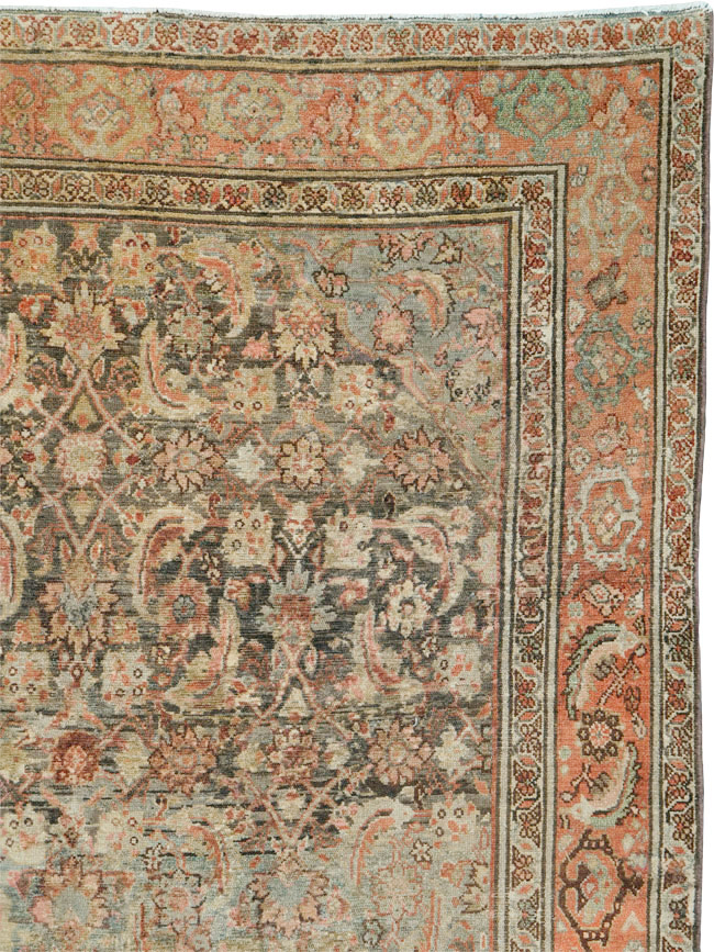 Vintage Persian Malayer Gallery Carpet, No.21562 - Gsblank