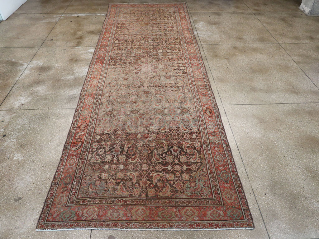 Vintage Persian Malayer Gallery Carpet, No.21562 - Gsblank