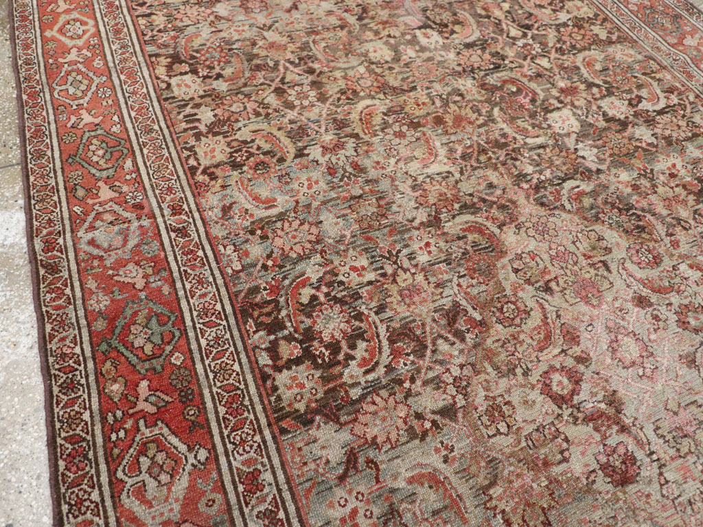 Vintage Persian Malayer Gallery Carpet, No.21562 - Gsblank
