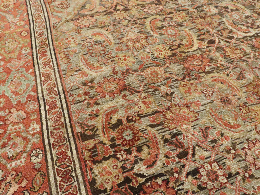 Vintage Persian Malayer Gallery Carpet, No.21562 - Gsblank