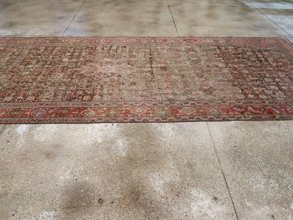 Vintage Persian Malayer Gallery Carpet, No.21562 - Gsblank