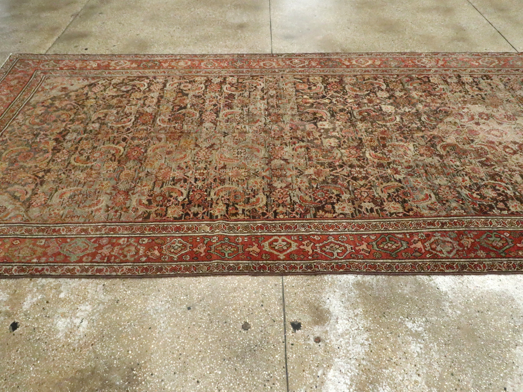 Vintage Persian Malayer Gallery Carpet, No.21562 - Gsblank