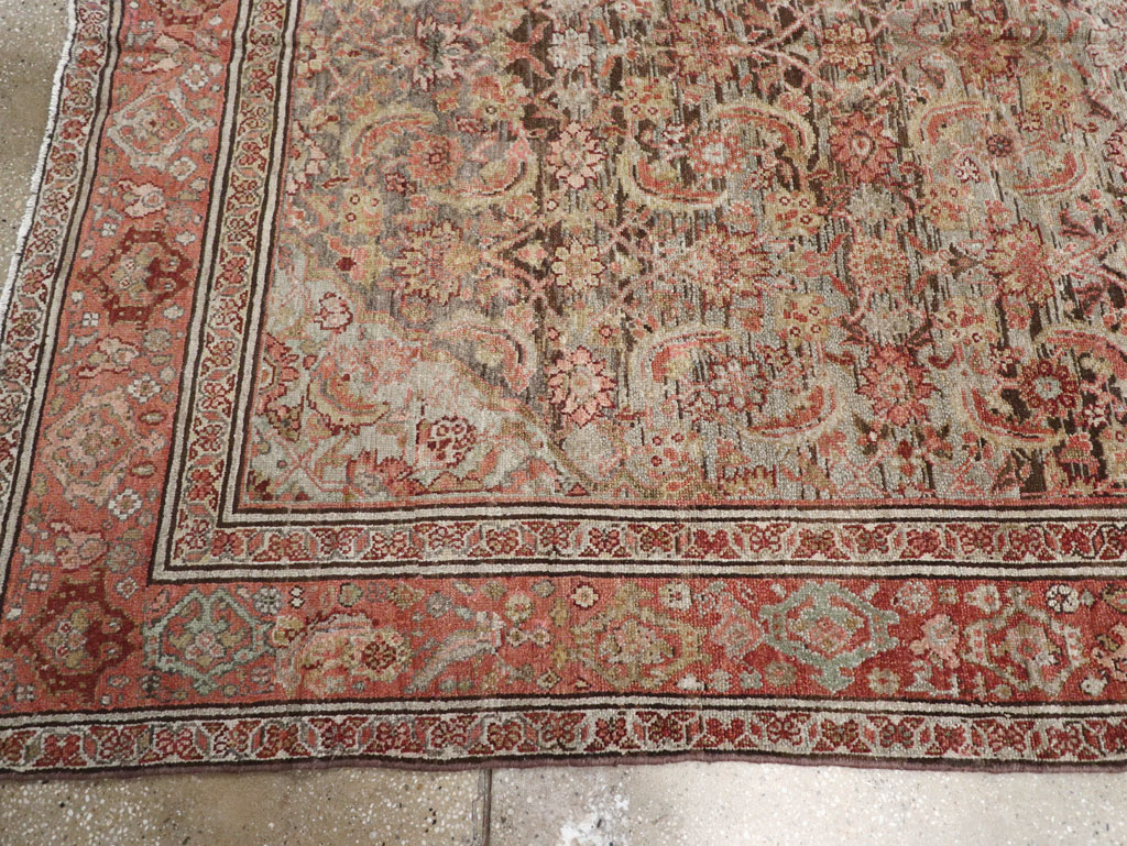 Vintage Persian Malayer Gallery Carpet, No.21562 - Gsblank