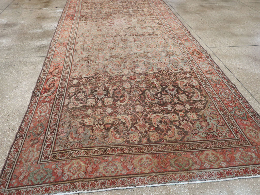 Vintage Persian Malayer Gallery Carpet, No.21562 - Gsblank
