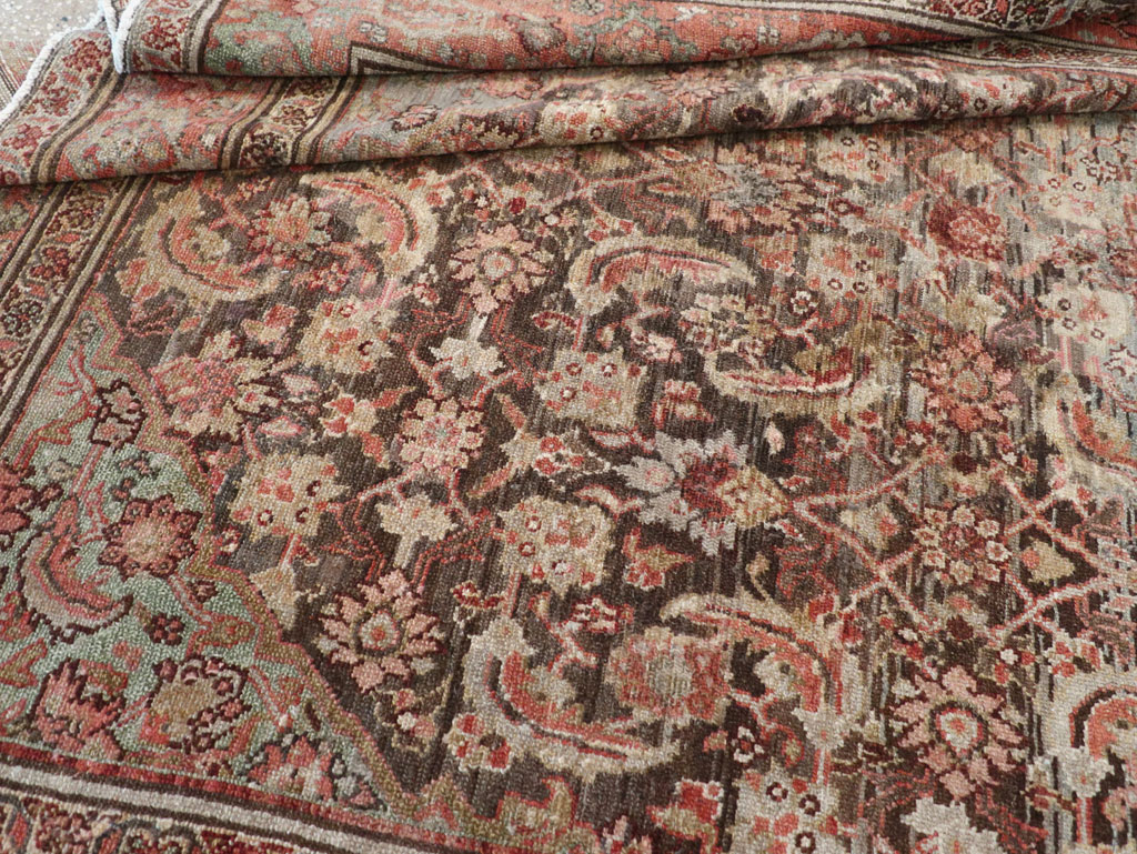 Vintage Persian Malayer Gallery Carpet, No.21562 - Gsblank