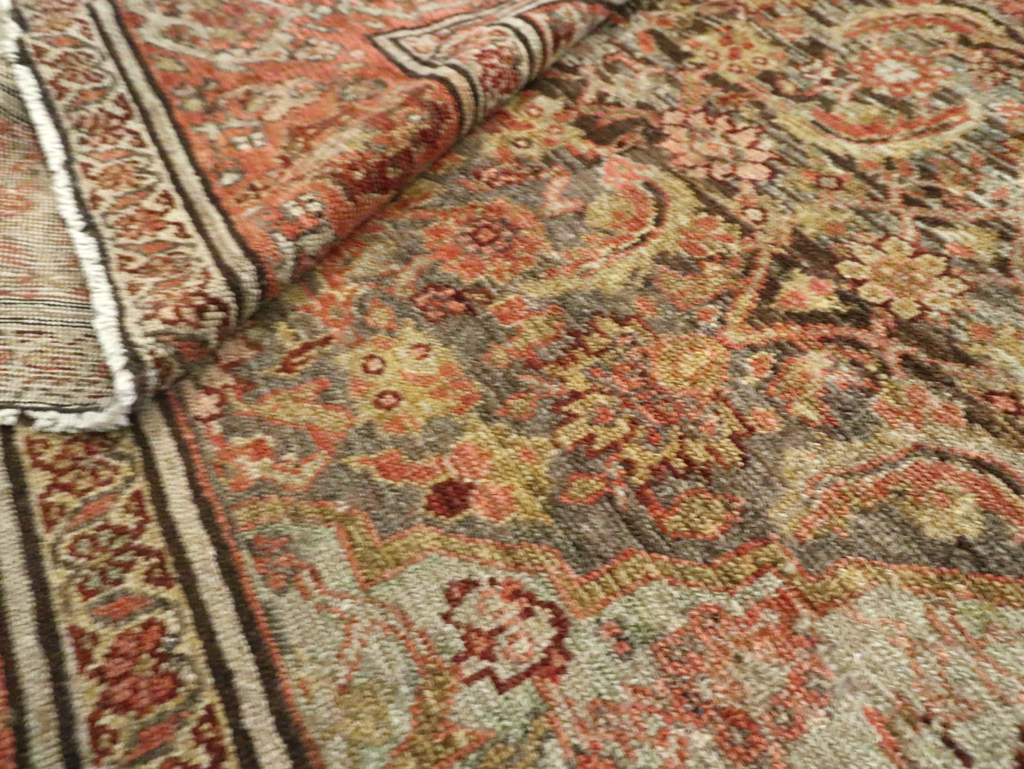 Vintage Persian Malayer Gallery Carpet, No.21562 - Gsblank