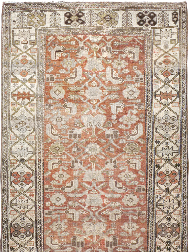 Vintage Persian Malayer Runner, No.21566 - Gsblank