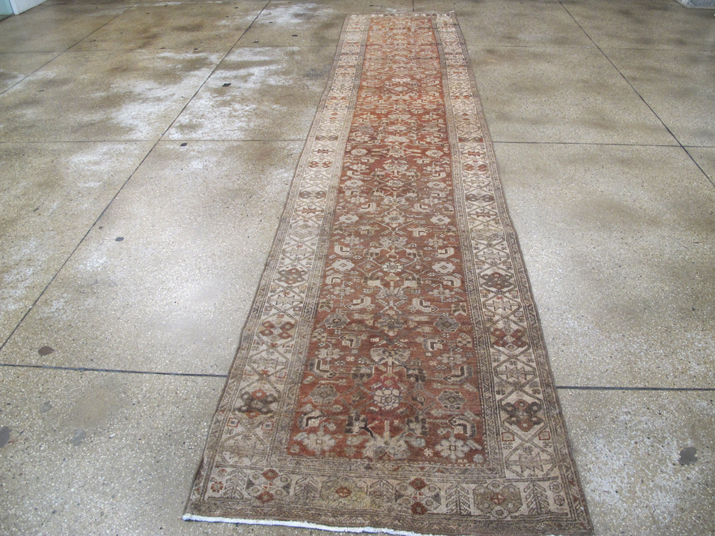 Vintage Persian Malayer Runner, No.21566 - Gsblank