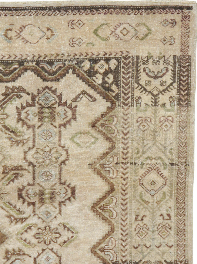 Vintage Persian Malayer Square Carpet, No.21569 - Gsblank