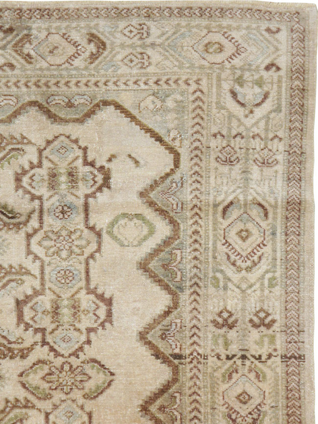 Vintage Persian Malayer Square Carpet, No.21569 - Gsblank