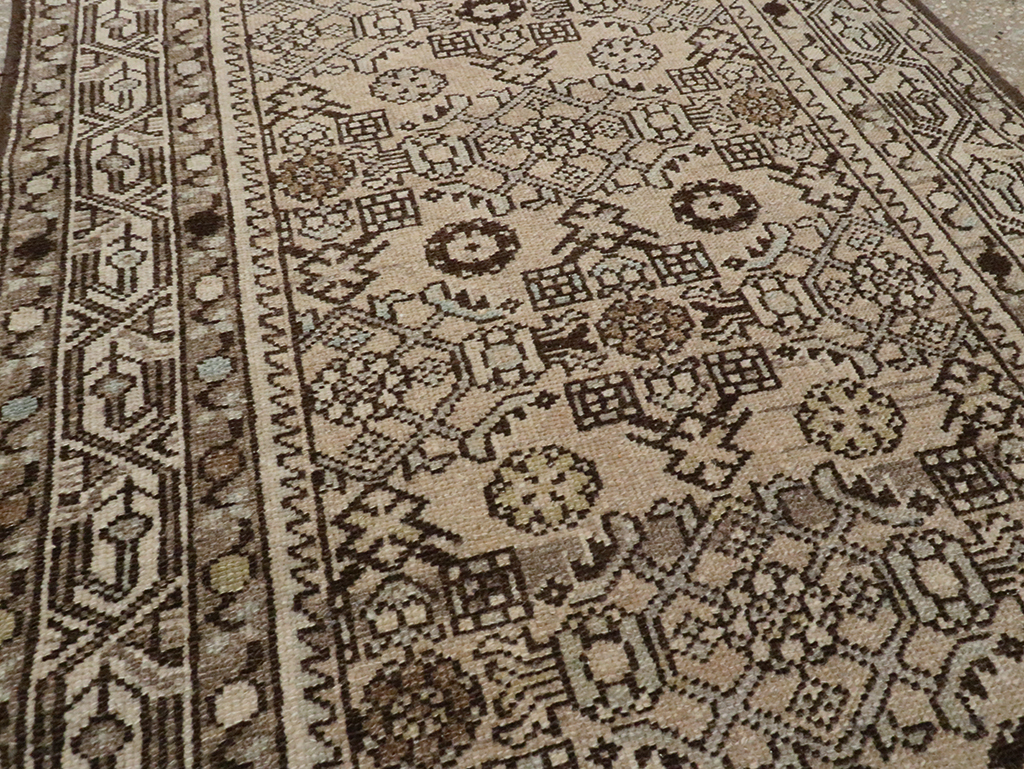 Vintage Persian Malayer Long Runner, No.21580 - Gsblank