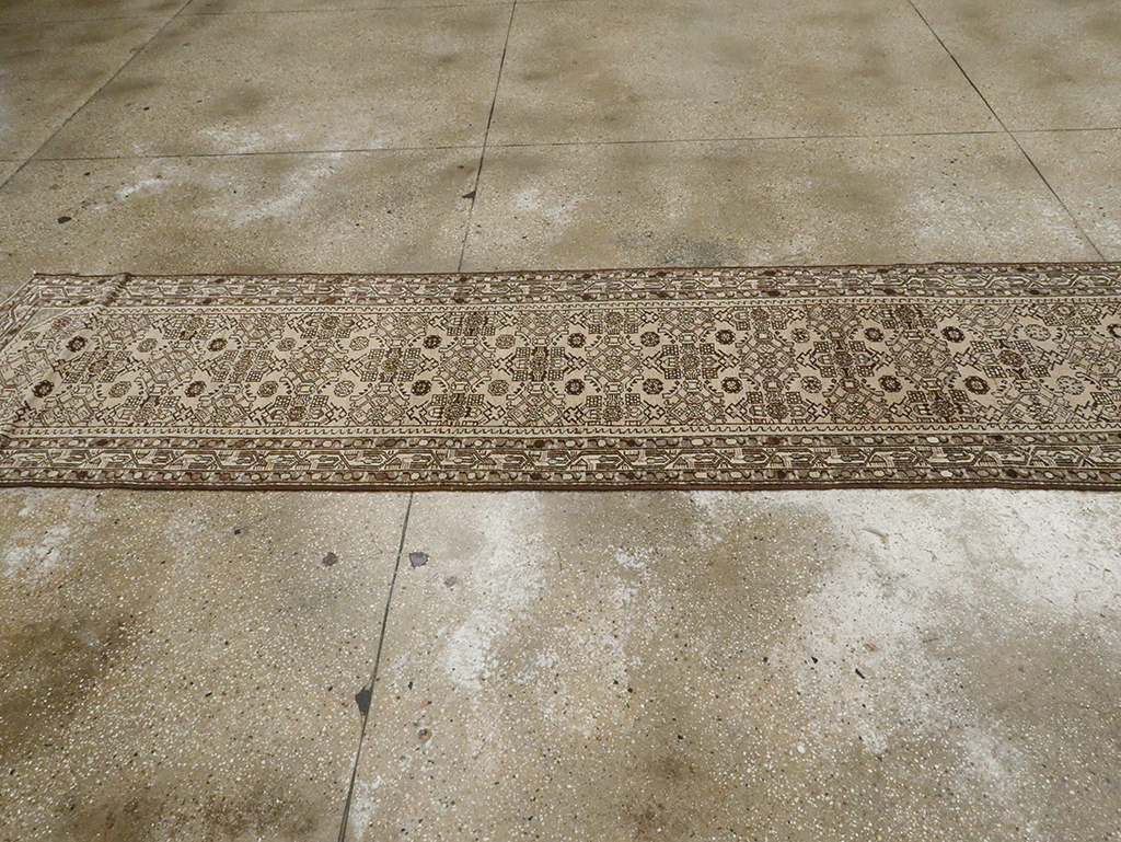 Vintage Persian Malayer Long Runner, No.21580 - Gsblank
