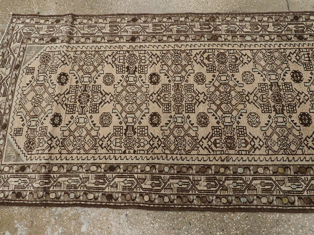 Vintage Persian Malayer Long Runner, No.21580 - Gsblank
