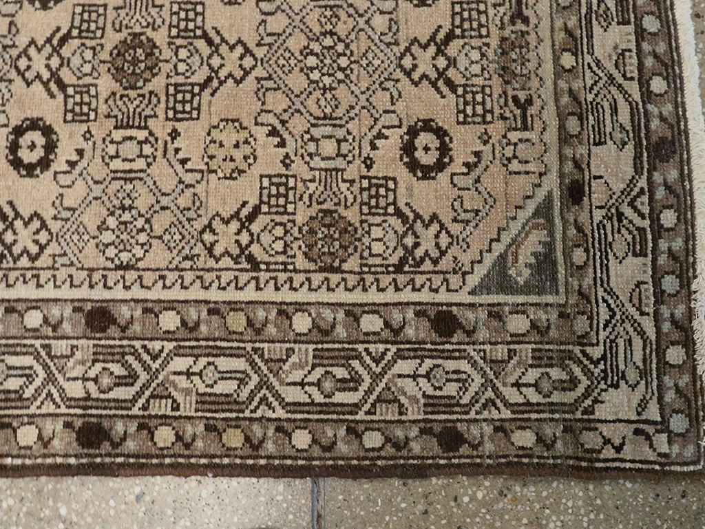 Vintage Persian Malayer Long Runner, No.21580 - Gsblank