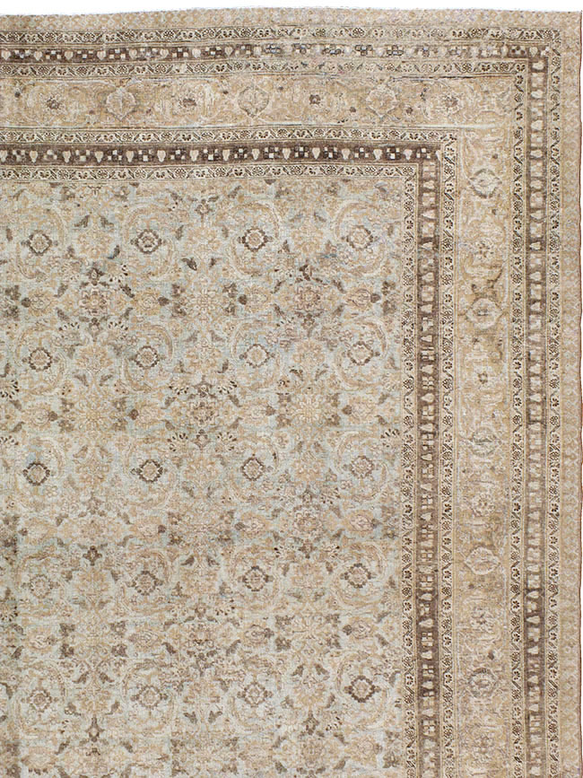Antique Persian Tabriz Carpet, No.21582 - Gsblank