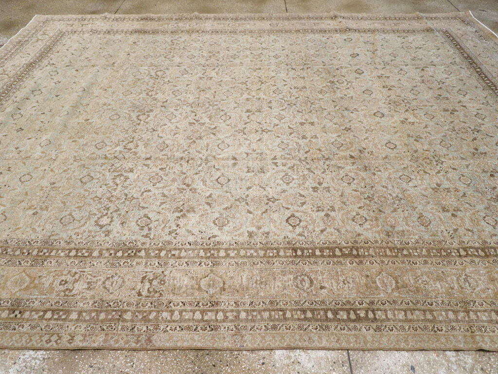 Antique Persian Tabriz Carpet, No.21582 - Gsblank