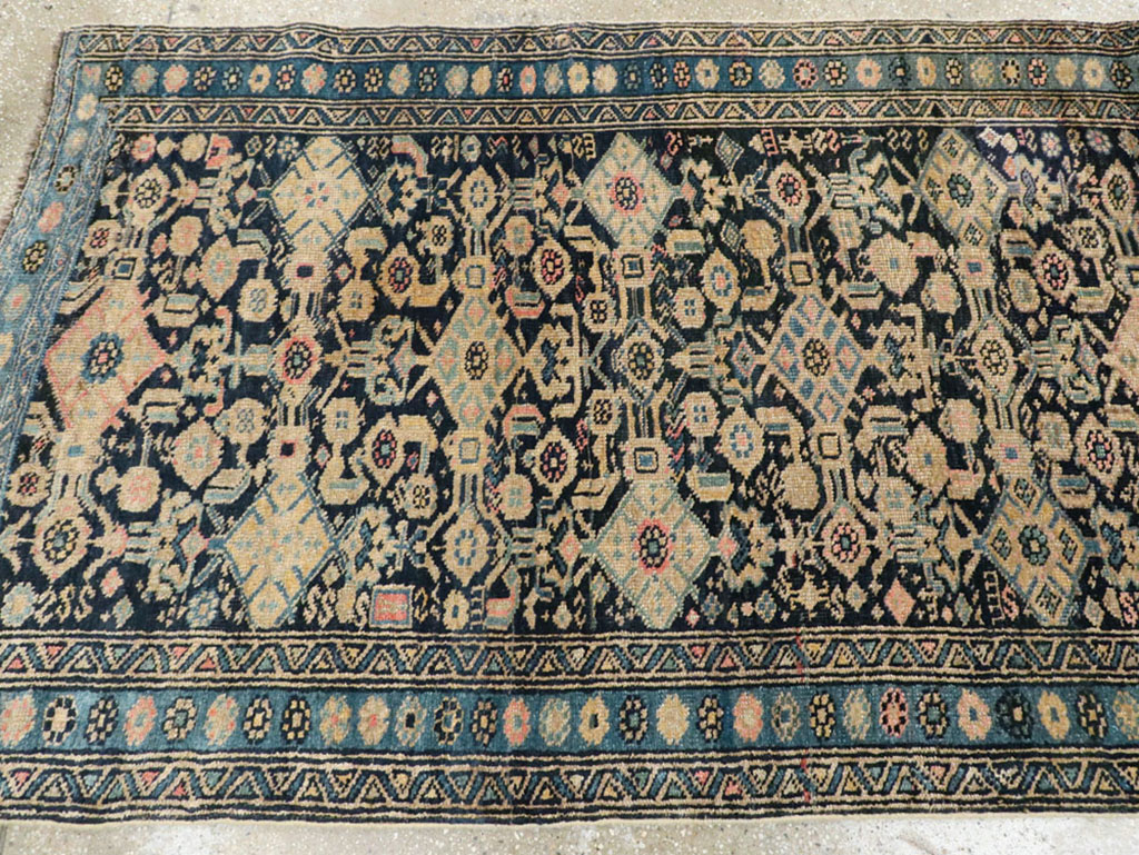 Antique Persian Kurdish Runner, No.21583 - Gsblank