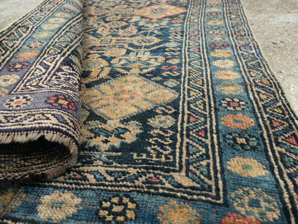 Antique Persian Kurdish Runner, No.21583 - Gsblank