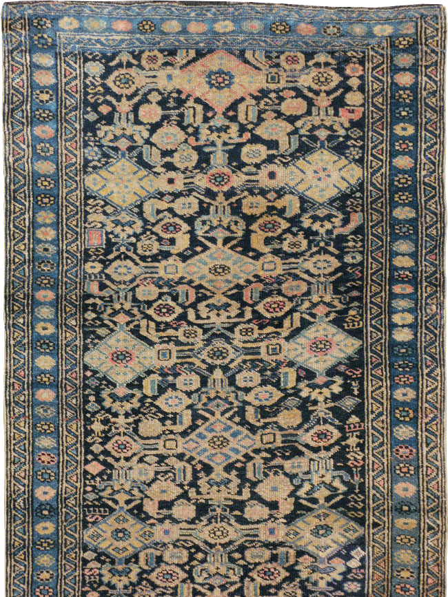 Antique Persian Kurdish Runner, No.21583 - Gsblank