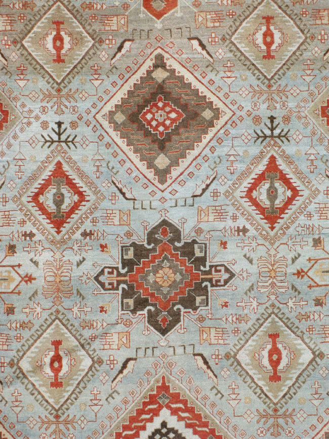 Antique Persian Tabriz Carpet, No.21584 - Gsblank