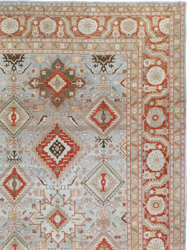 Antique Persian Tabriz Carpet, No.21584 - Gsblank