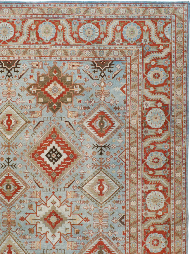 Antique Persian Tabriz Carpet, No.21584 - Gsblank