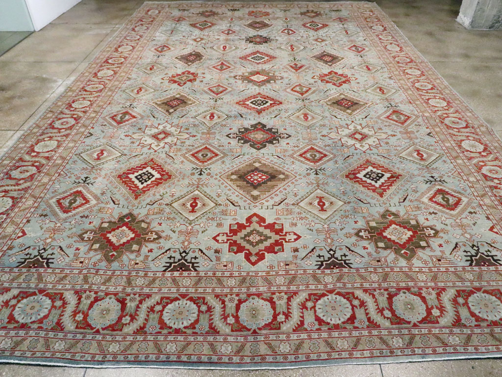 Antique Persian Tabriz Carpet, No.21584 - Gsblank