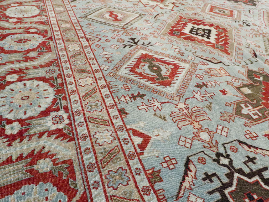 Antique Persian Tabriz Carpet, No.21584 - Gsblank