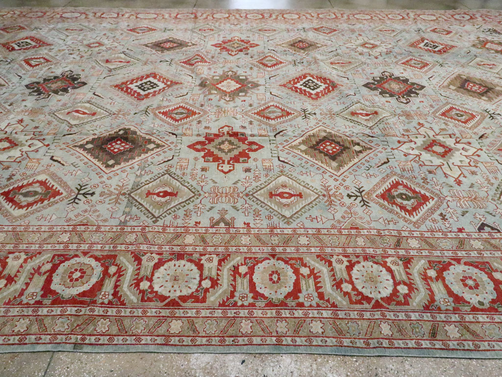 Antique Persian Tabriz Carpet, No.21584 - Gsblank