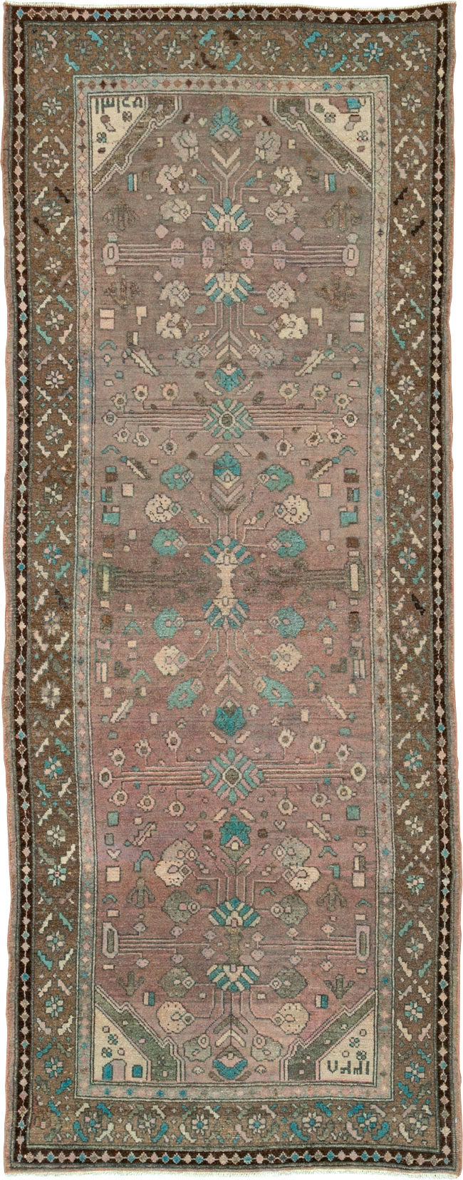 Vintage Persian Malayer Rug, No.21589 - Gsblank