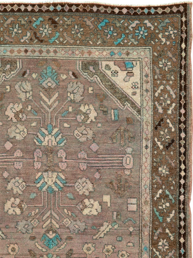 Vintage Persian Malayer Rug, No.21589 - Gsblank