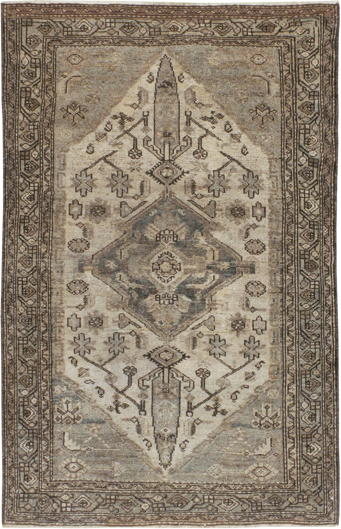 Vintage Persian Malayer Rug, No.21590 - Gsblank