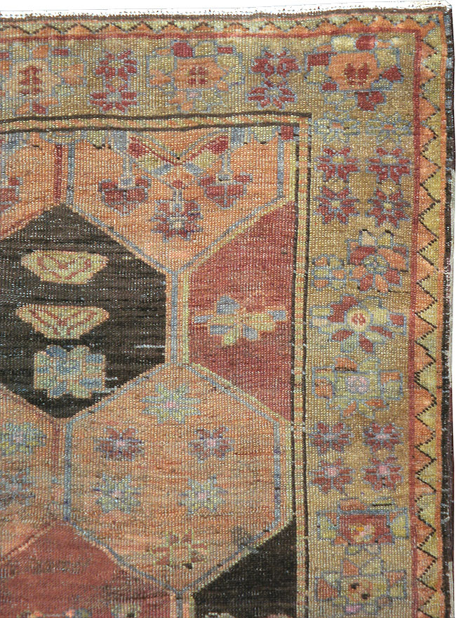 Antique Persian Kurdish Rug, No.21591 - Gsblank