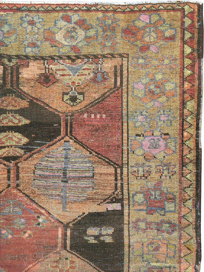 Antique Persian Kurdish Rug, No.21591 - Gsblank