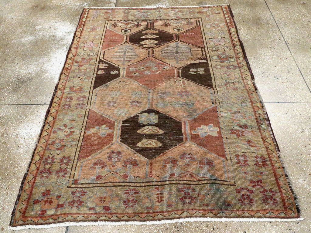 Antique Persian Kurdish Rug, No.21591 - Gsblank