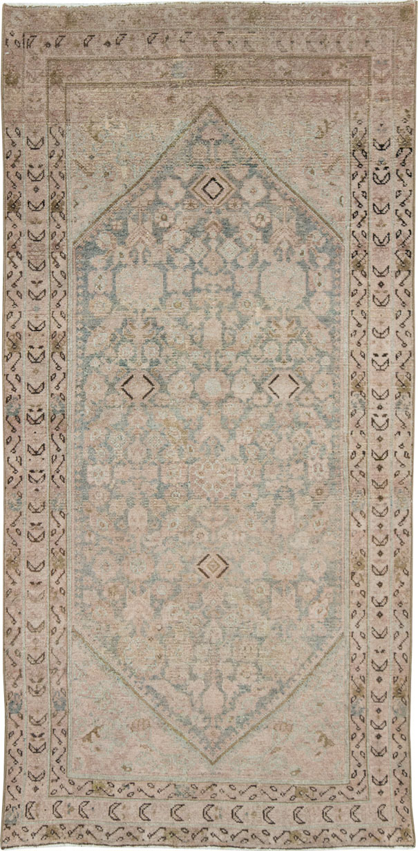 Vintage Persian Malayer Gallery Rug, No.21595 - Gsblank