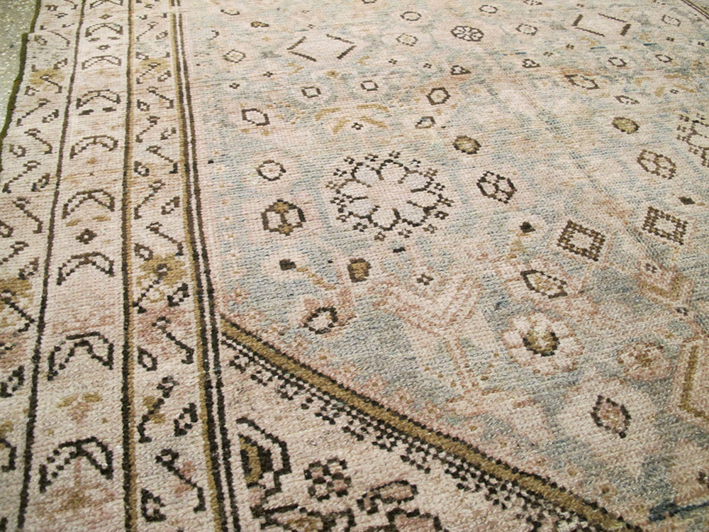 Vintage Persian Malayer Gallery Rug, No.21595 - Gsblank