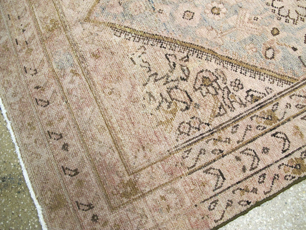 Vintage Persian Malayer Gallery Rug, No.21595 - Gsblank