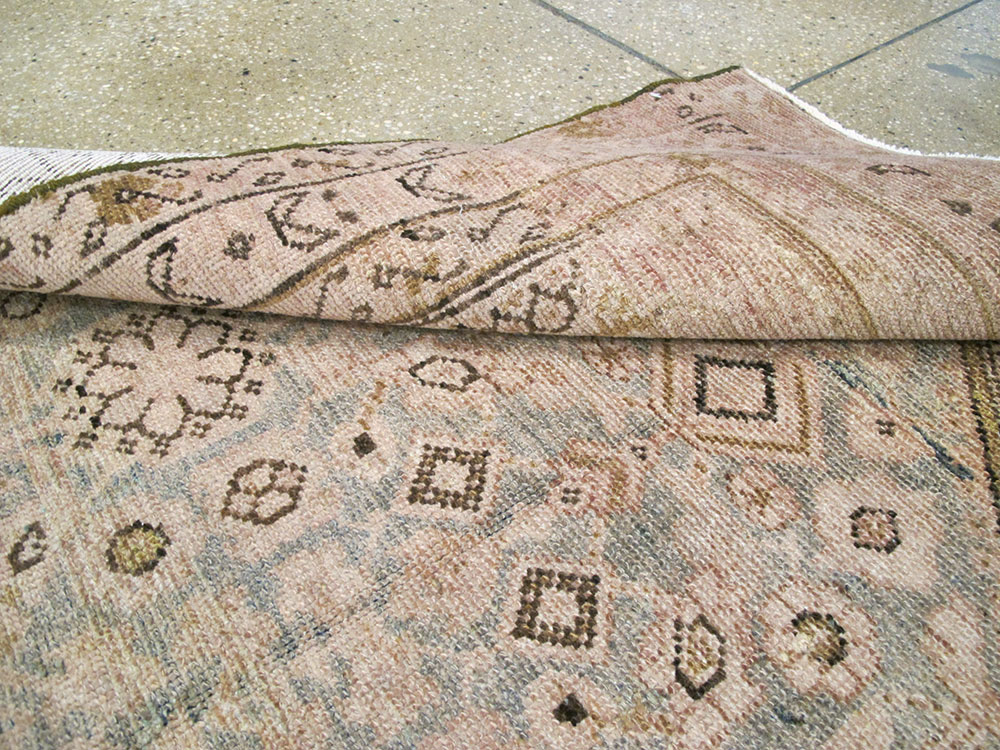 Vintage Persian Malayer Gallery Rug, No.21595 - Gsblank