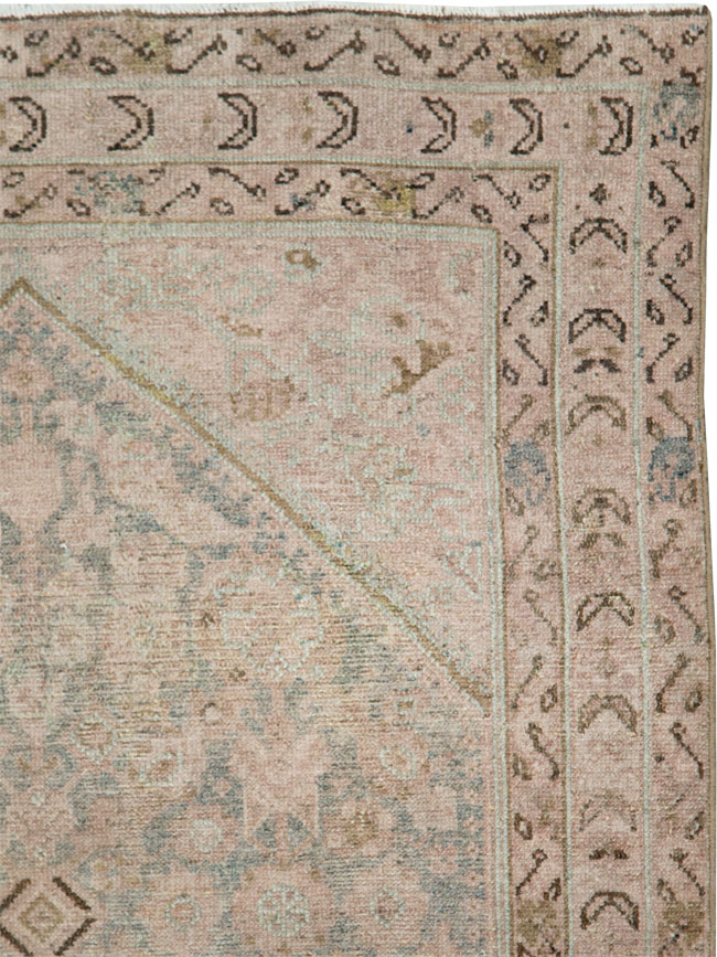 Vintage Persian Malayer Gallery Rug, No.21595 - Gsblank