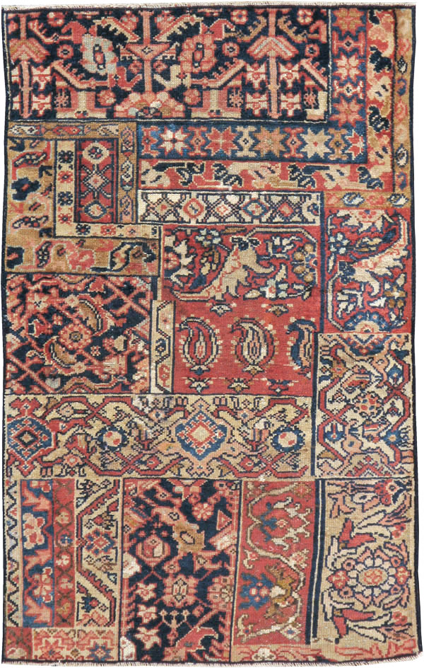 Antique Persian Malayer Sampler Rug, No.21596 - Gsblank