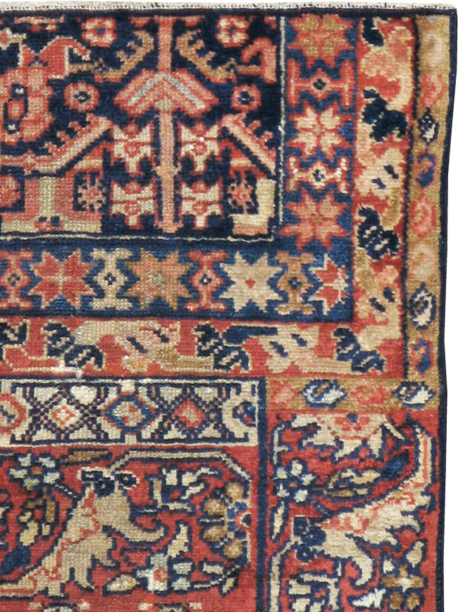 Antique Persian Malayer Sampler Rug, No.21596 - Gsblank